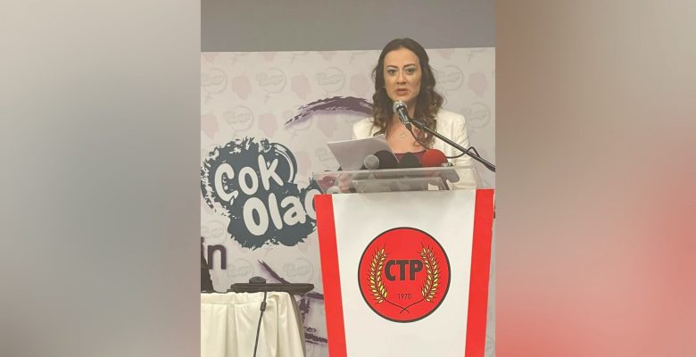 Doğuş Derya, CTP Kadın Örgütü Başkanı oldu