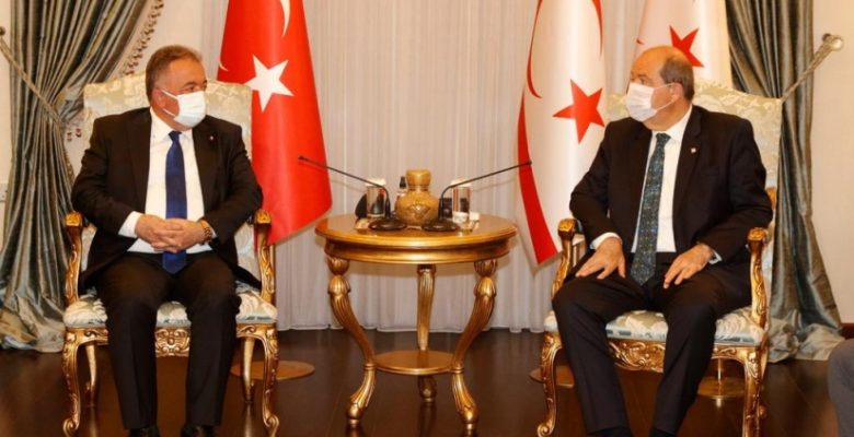 Cumhurbaşkanı Tatar, Türkiye’den gelen Osmaniye Ticaret ve Sanayi Odası heyetini kabul etti