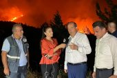 Cumhurbaşkanı Tatar yangın bölgesine gidiyor