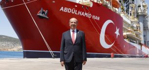 Cumhurbaşkanı Tatar: Abdülhamid Han Sondaj Gemisi’yle ilgili Akdeniz’deki gelişmelerle KKTC’nin statüsü yükseldi, bu bize güç kazandırdı