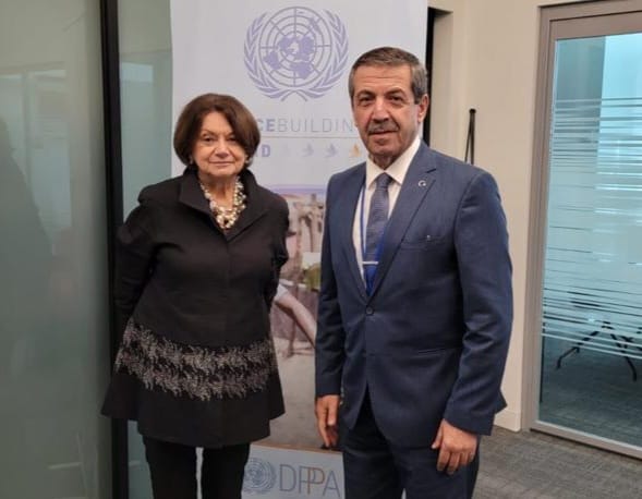 Ertuğruloğlu,BM Genel Sekreteri’nin Siyasi İşlerden Sorumlu Yardımcısı DiCarlo ile görüştü