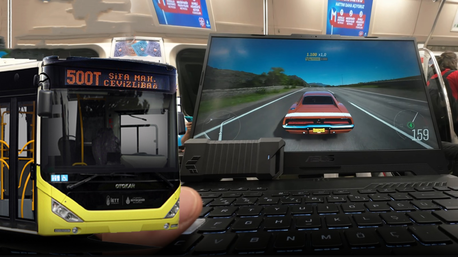 Asus TUF Gaming A1 SSD kutusunu 500T’de test ettik!