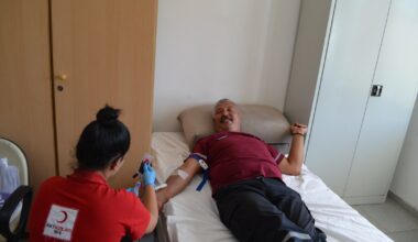 İtfaiye Haftası etkinlikleri kapsamında kan bağışı yapıldı