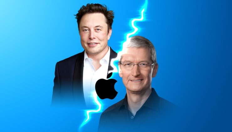 Elon Musk’tan ters köşe! Apple merkezine gitti