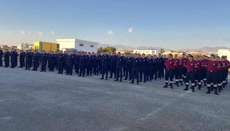 113 polis memuru ile 37 itfaiye memuru aday adayı polis okulunda temel eğitimlerine başladı