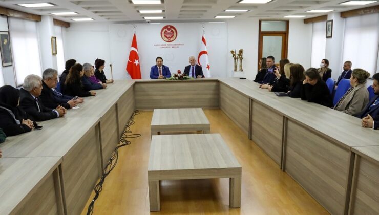 Töre, Türkiye-Kıbrıs İş Birliği Cemiyeti heyetini kabul etti