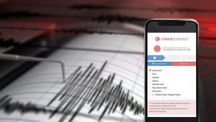 CİMER’den kritik adım! “Deprem Acil” hizmeti kullanımda