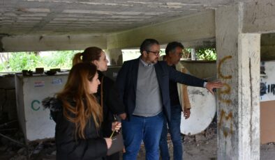 Girne Belediyesi riskli binalara yönelik çalışmaların devam ettiğini açıkladı