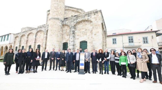 Kıbrıs’ta “kültürel mirasın yansıması” olan Larnaka’daki Zuhuri Tekkesi ve Tuzla Hamamı’nın koruma çalışmaları tamamlandı