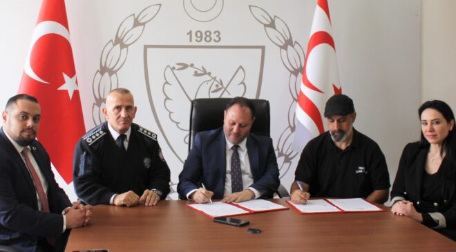 Merkezi Cezaevi ile Kıbrıs Yaban Hayat Araştırma Enstitüsü arasında iş birliği protokolü imzalandı