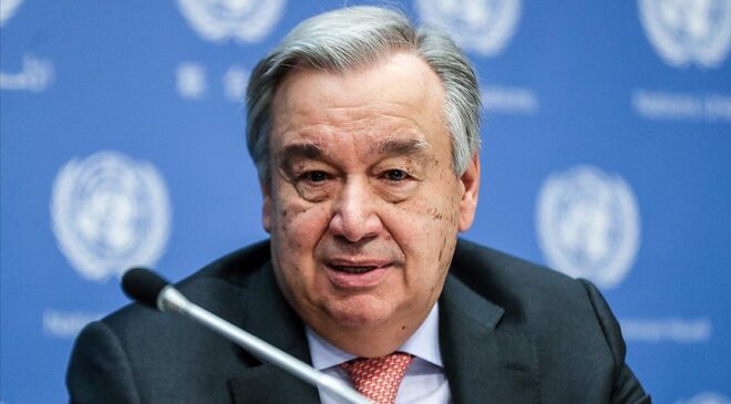 BM Genel Sekreteri Guterres:İklim alanında son hız harekete geçmemiz gerekiyor