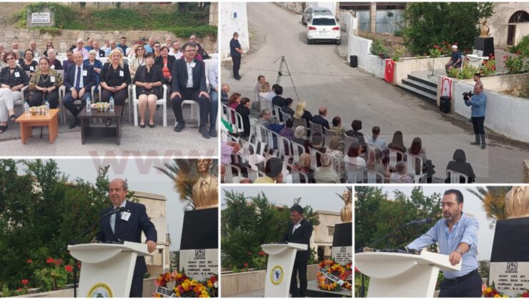 Başhakim Zeka Bey için Balalan’daki büstü önünde tören düzenlendi