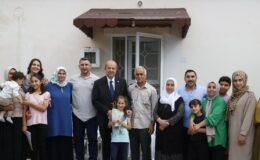 Cumhurbaşkanı Tatar, Sudan’dan tahliye edilen Mensur Kaya’yı ziyaret etti
