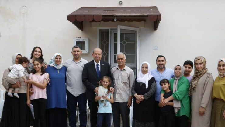 Cumhurbaşkanı Tatar, Sudan’dan tahliye edilen Mensur Kaya’yı ziyaret etti