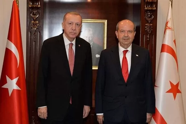 Cumhurbaşkanı Tatar, TC Cumhurbaşkanı Erdoğan ile telefonda görüştü