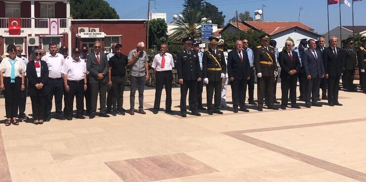 20 Temmuz Barış ve Özgürlük Bayramı Güzelyurt’ta törenle kutlandı