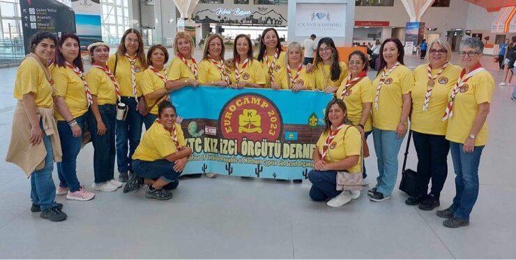 KKTC Kız İzci Örgütü Derneği Eurocamp23’e katılıyor