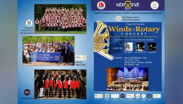 Girne “Winds of Rotary”  konserine hazırlanıyor