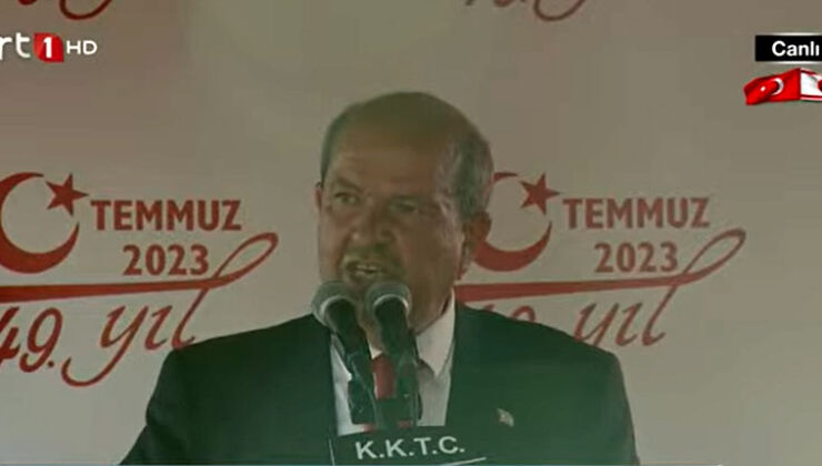 Cumhurbaṣkanı Tatar: Bugün bir savaşın değil Kıbrıs Adası’nda insanca yaşamanın yıl dönümüdür