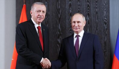 TC Cumhurbaşkanı Erdoğan, Rusya Devlet Başkanı Putin ile telefonda görüştü