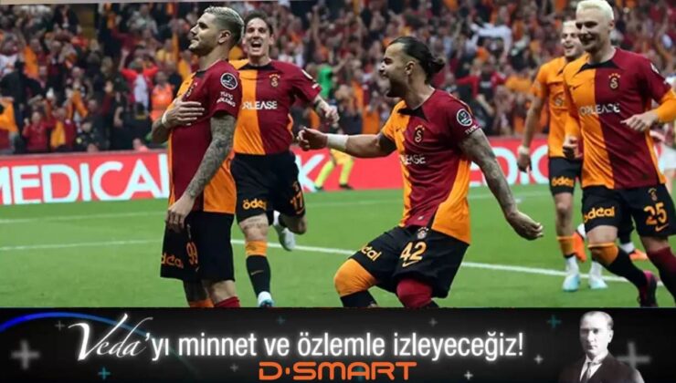 Galatasaray maçında D-Smart’tan Disney Plus’a Atatürk göndermesi!