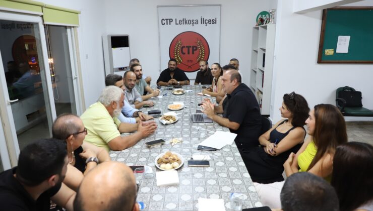 CTP ve AKEL heyetleri Lefkoşa’da buluştu