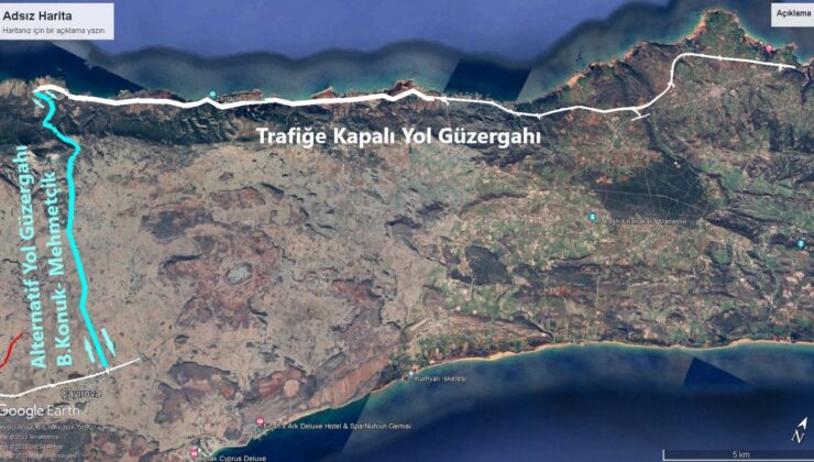 Balalan-Yenierenköy yol yapımı nedeniyle bazı güzergahlar trafiğe kapatılacak
