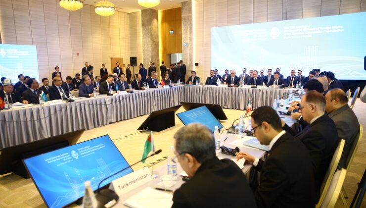 Şuşa’da, Ertuğruloğlu’nun da katıldığı 27. Ekonomik İşbirliği Teşkilatı Dışişleri Bakanları Toplantısı yapıldı