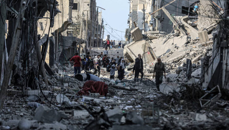 DSÖ: Gazze’deki enkaz altında kimliği belirlenemeyen bin ceset var