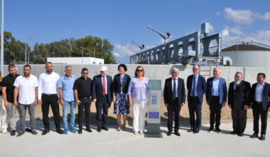 Güzelyurt Belediyesi Atık Su Arıtma Tesisi kapasite artırım projesi açılış töreni yapıldı
