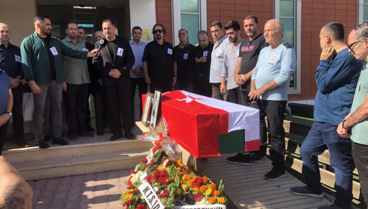 Kıbrıs Türk basını ve spor camiasının unutulmaz ismi Özcanhan son yolculuğuna uğurlandı