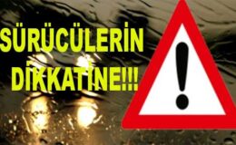 Girne çevre yolu alt geçit trafik akışına kapatıldı..