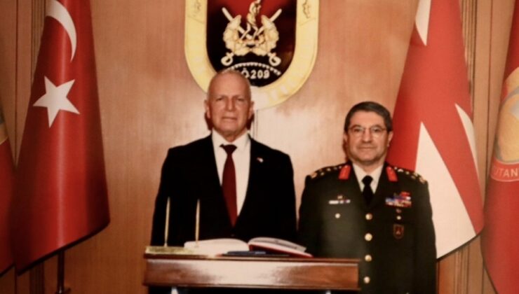 Cumhuriyet Meclisi Başkanı Töre, Ankara’da Kara Kuvvetleri Komutanı  Orgeneral  Bayraktaroğlu ile bir araya geldi