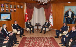 Türkiye Eğitim Bakanı Tekin, Başbakan Üstel’i ziyaret etti