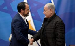 Hristodulidis İsrail’e giderek Netanyahu ve Herzog ile görüştü
