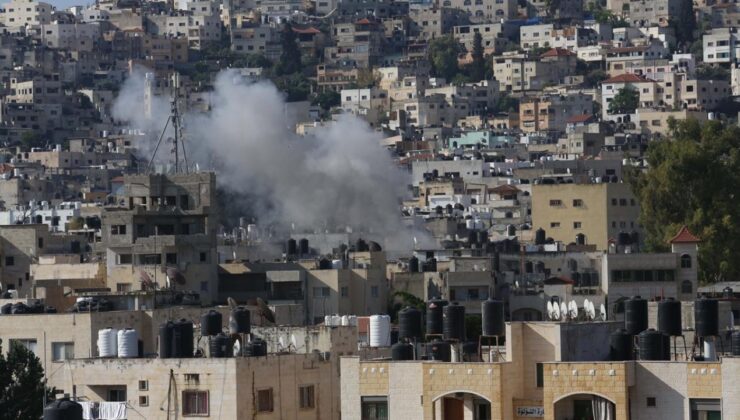 İsrail’in Batı Şeria’da İHA ile düzenlediği saldırıda 1 kişi öldü, 4 kişi yaralandı