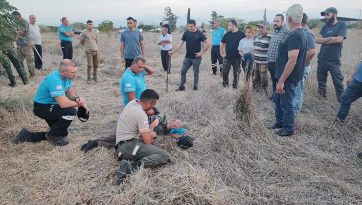 Kayıp Özparlak’ın bulunması için Sivil Savunma ekipleri de seferber oldu