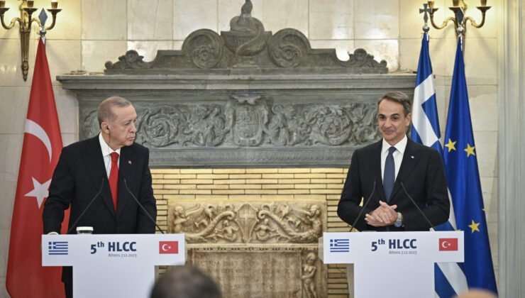 Miçotakis, Erdoğan ile basın toplantısında konuştu: “Sınırdaş olan iki ülke yan yana ve beraber hareket etmek zorundadır”