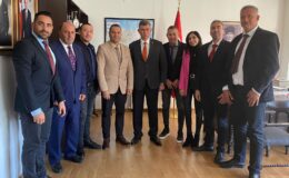 Büyükelçi Feyzioğlu, KTSYD Başkanı Özsoy ve yönetimi kabul etti