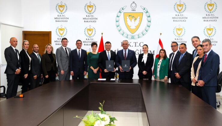 Milli Eğitim Bakanlığı ile Kuzey Kıbrıs Turkcell arasında iş birliği protokolü imzalandı