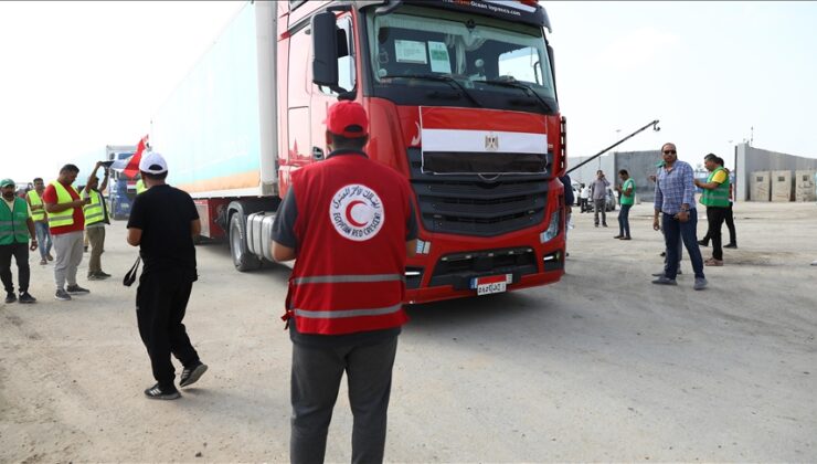 Mısır, Gazze yardımları için sınır bölgesindeki Refah’ta lojistik merkez kuruyor