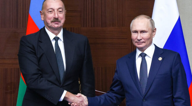 Putin ve Aliyev, Moskova’daki terör saldırısını görüştü