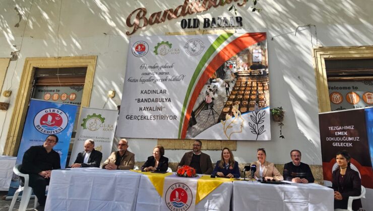 ‘Girne Bandabulya Gastronomi Mutfağı Projesi’ basına tanıtılarak, proje protokolü imzalandı