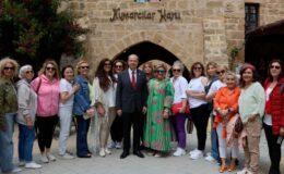 Cumhurbaşkanı Tatar, Lefkoşa Arasta bölgesini ziyaret etti