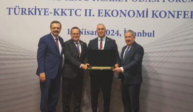 Amcaoğlu, “Türkiye- KKTC Ekonomi Konferansı”nda konuştu: “Yatak kapasitesini ve doluluk oranını artırmak en önemli hedeflerimiz arasında”