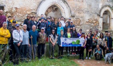 CTP Gençlik Örgütü Girne İlçesi ile Çatalköy-Esentepe Belediyesi Yürüyüş Kulübü, doğa yürüyüşü yaptı