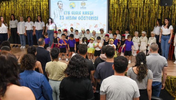 LTB El Ele Çocuk Merkezi çocukları 23 Nisan Ulusal Egemenlik ve Çocuk Bayramı’nı kutladı