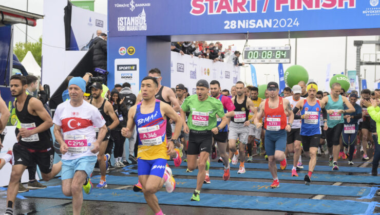 Türkiye İş Bankası 19. İstanbul Yarı Maratonu başladı