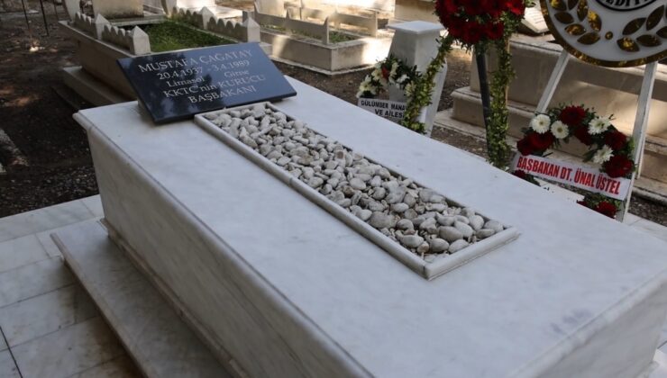 KKTC’nin ilk Başbakanı Mustafa Çağatay, 35’inci ölüm yıl dönümünde anıldı