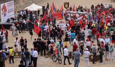 1 Mayıs ara bölgede “Barış ve Sosyal Adalet İçin Emekçiler Omuz Omuza” adlı ortak etkinlikle kutlandı